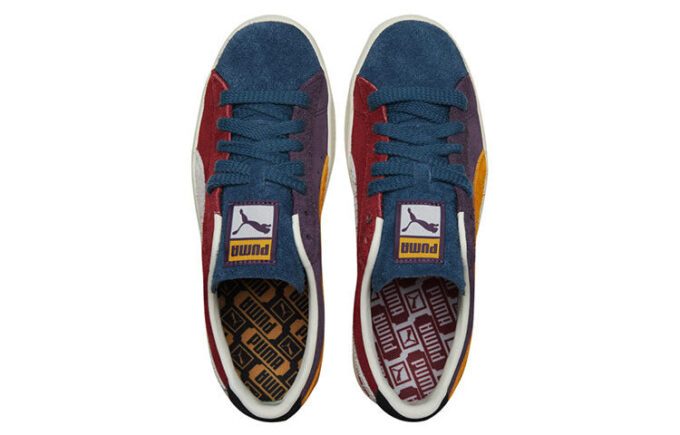 Suede Vintage «WTFormstrip – Rojo intenso, uva dulce»