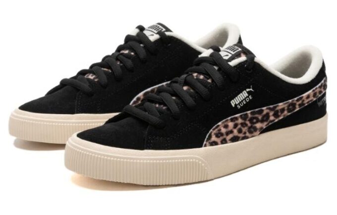 Suede Wild QTR «Leopardo negro»