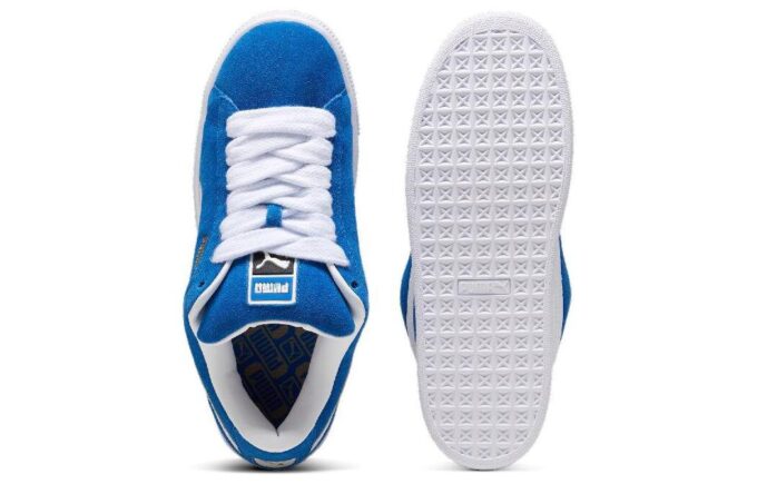 Suede XL «Azul Eléctrico Blanco»