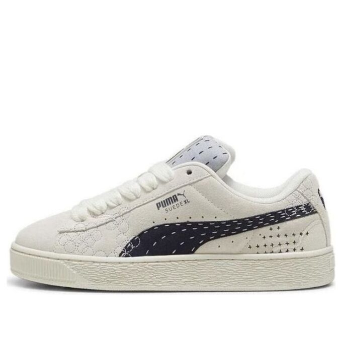 Suede XL «Beige Negro»