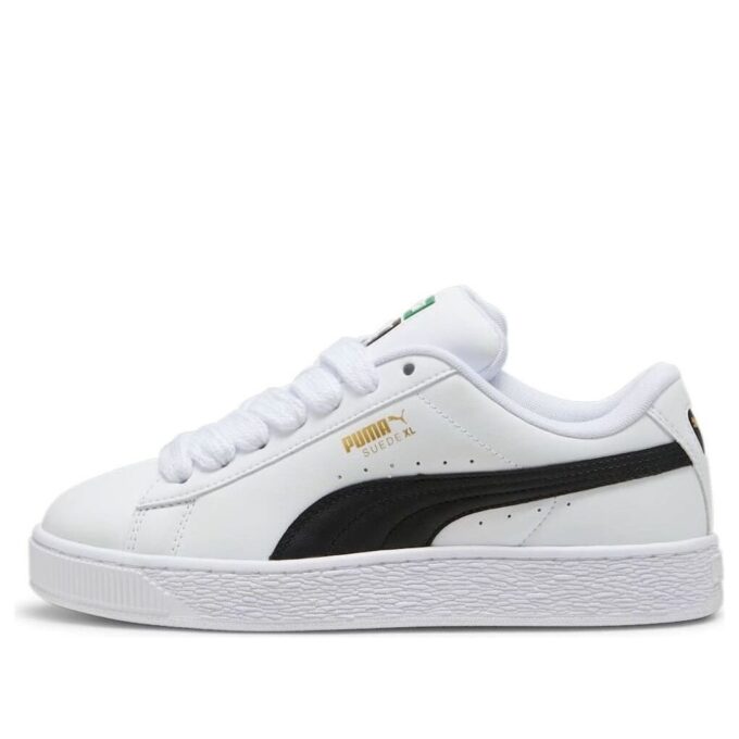 Suede XL «Blanco Negro»
