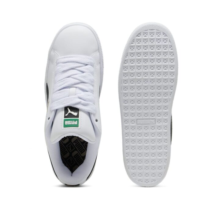 Suede XL «Blanco Negro»