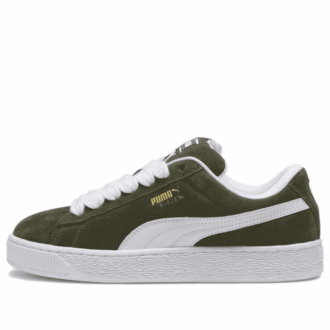 Suede XL «Blanco Oliva Oscuro»