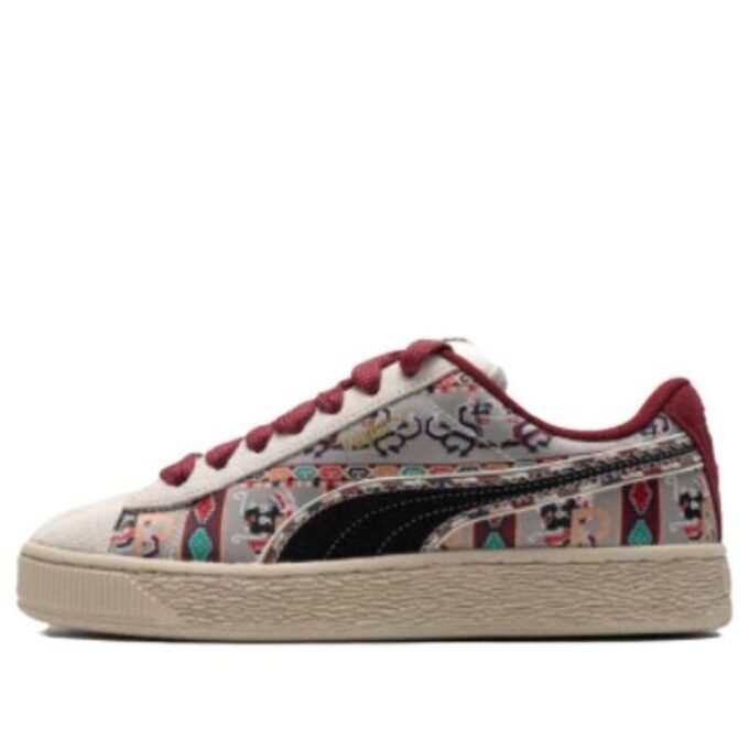 Suede Xl Bz Ethnic «Blanco, negro, rojo, blanco roto»