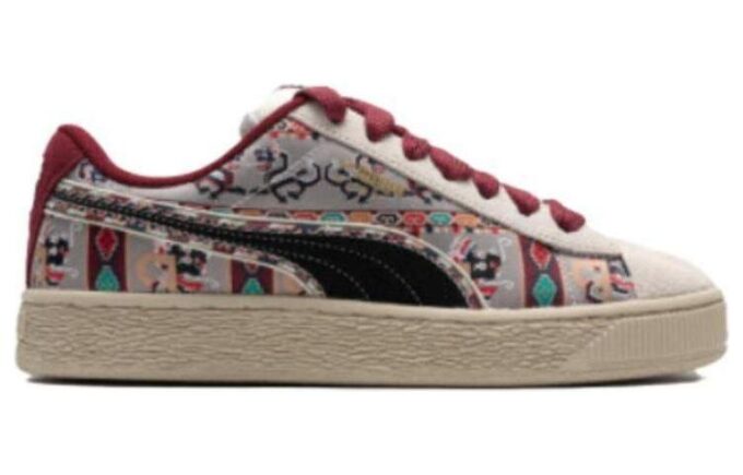 Suede Xl Bz Ethnic «Blanco, negro, rojo, blanco roto»