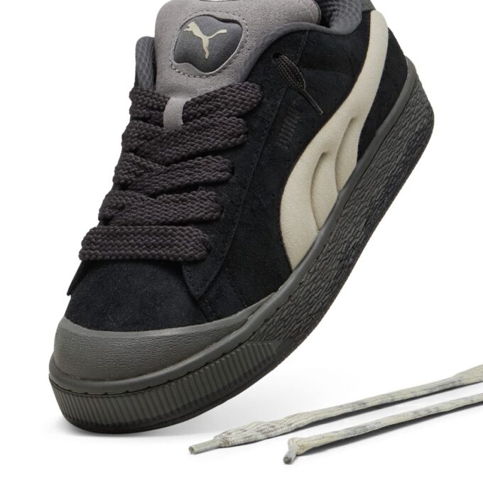 Suede XL Crush «Gris Sombra Negra»