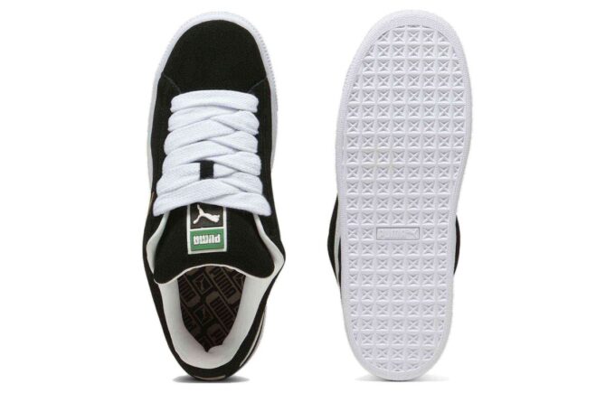 Suede XL «Negro Blanco»