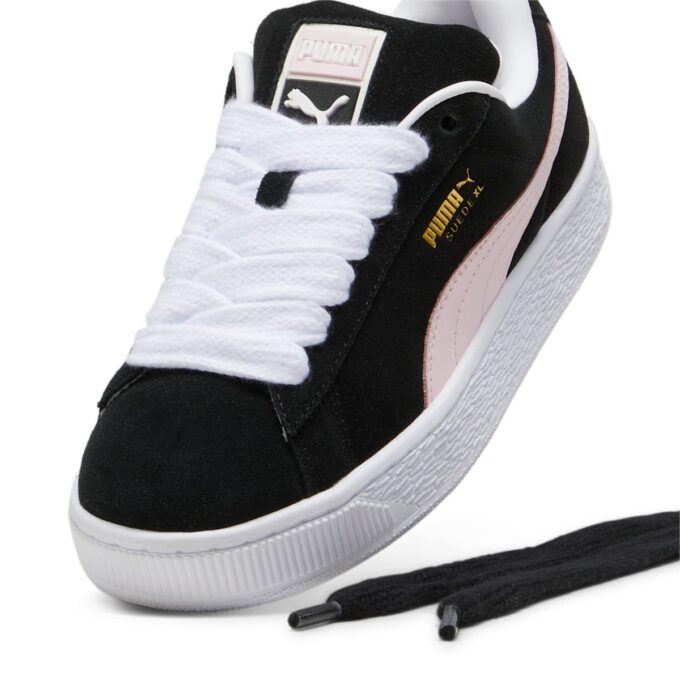 Suede XL «Susurro negro de rosa»