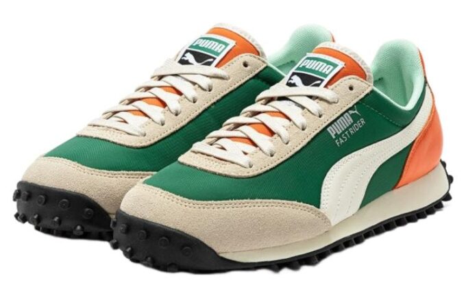 Sueño de jinete rápido «Beige Verde Naranja»