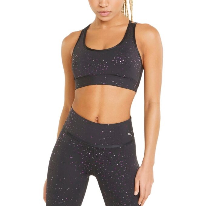Sujetador deportivo Mid Impact Concept «Gris» para mujer
