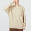 Suéter con cuello redondo y gráfico CC «Beige»