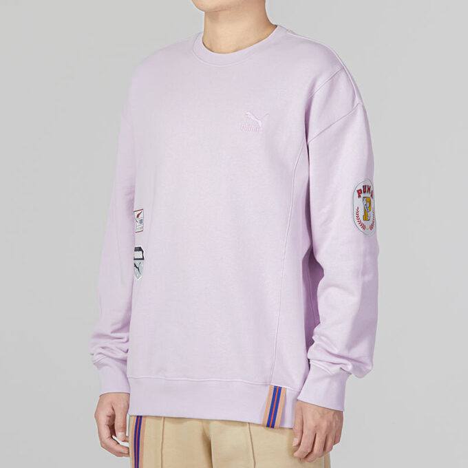 Suéter con insignia del equipo «Morado»