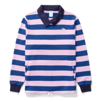 Suéter de cuello redondo a rayas PUMA x Noah «Azul Rosa»