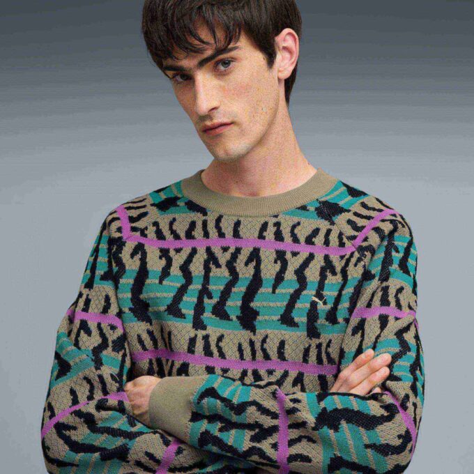 Suéter de punto vintage para hombre Suéter de punto vintage para hombre