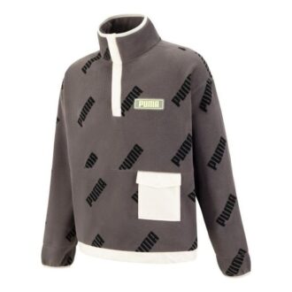 Suéter Moduler con media cremallera «Gris»