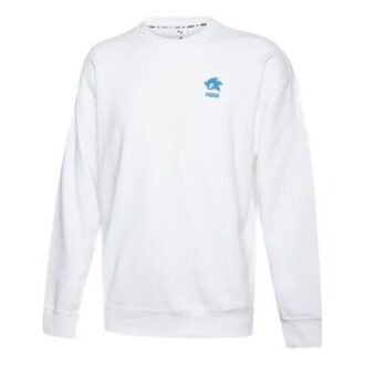 Suéter PUMA x SEGA «Blanco Azul»