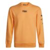 Suéter Rebel Crew de manga larga «Naranja y negro»