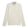 Suéter Run Microfleece con media cremallera «Blanco»