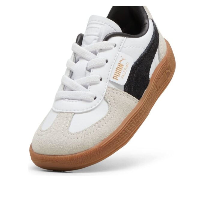 (TD) Cuero Palermo «Blanco Negro Goma»