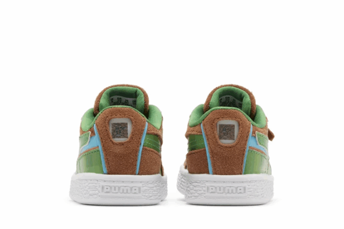 (TD) x Minecraft Suede «Bloque de hierba»