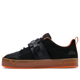 Tirantes de plataforma «Black Scarlet Ibis» de Atelier New Regime x Court