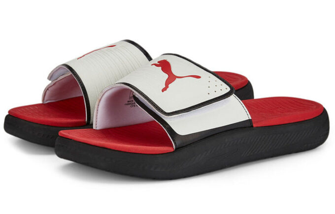 Tobogán Softride «Blanco, Negro y Rojo»