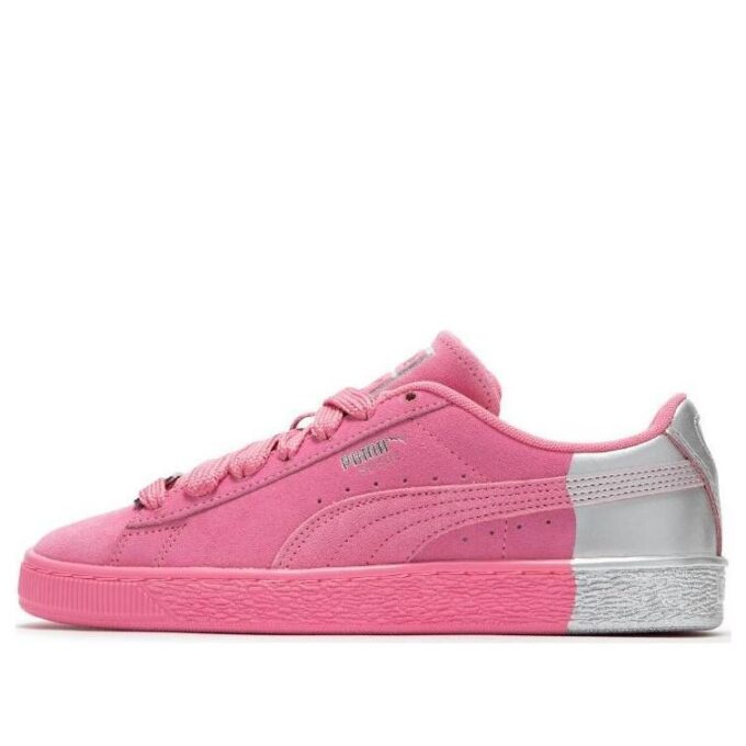 Traje de baile de ante «rosa plateado»