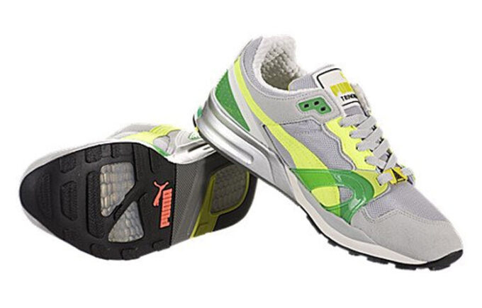Trinomic XT-2 Plus «Gris glaciar amarillo fluorescente»
