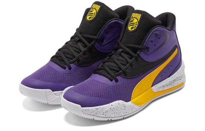 Triple Mid Splatter «Prism Violet Spectra Yellow»