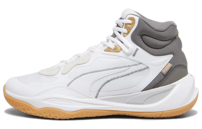 Trofeos Playmaker Pro Mid «Blanco, Gris y Dorado»