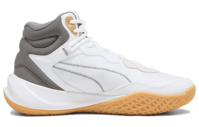 Trofeos Playmaker Pro Mid «Blanco, Gris y Dorado»