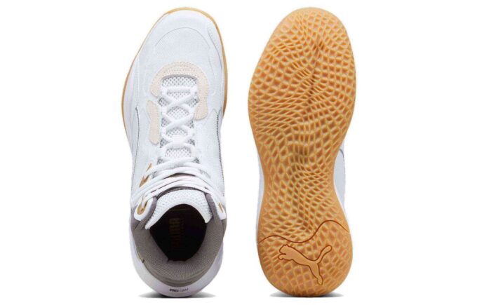 Trofeos Playmaker Pro Mid «Blanco, Gris y Dorado»