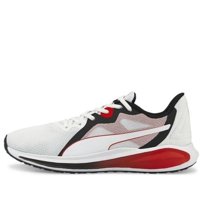 Twitch Runner «Blanco Alto Riesgo Rojo»