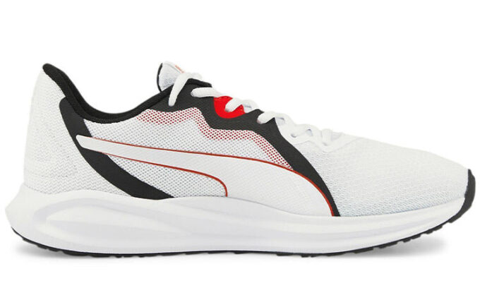 Twitch Runner «Blanco Alto Riesgo Rojo»