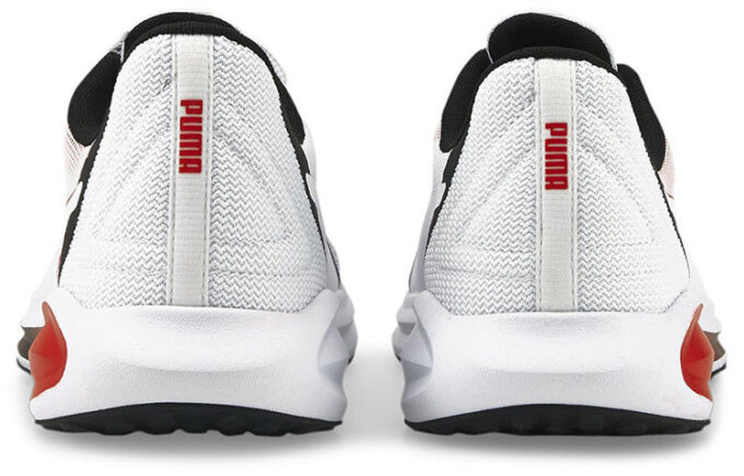 Twitch Runner «Blanco Alto Riesgo Rojo»