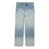 Vaqueros de mezclilla con monograma láser PUMA x A$AP ROCKY «Faded Denim AOP»