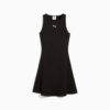 Vestido de canalé para mujer, básico de armario