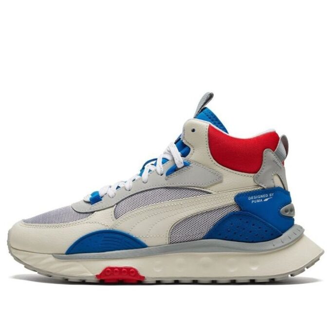 Wild Rider Mid «Brillo Marfil Azul Futuro»