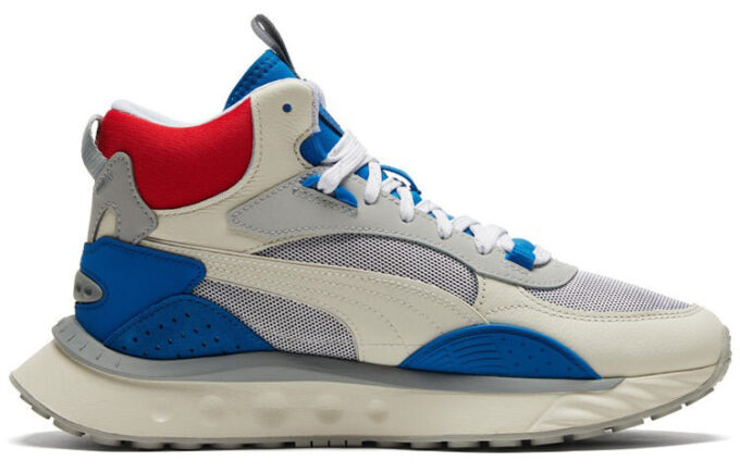 Wild Rider Mid «Brillo Marfil Azul Futuro»