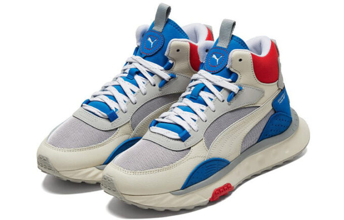 Wild Rider Mid «Brillo Marfil Azul Futuro»