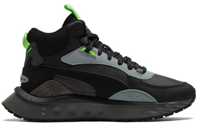 Wild Rider Mid «Sombra Oscura Negra»