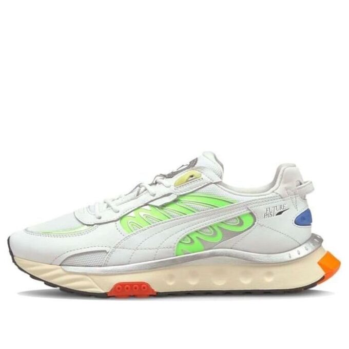 Wild Rider Techno «Blanco y verde resplandor»