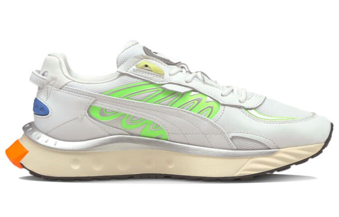 Wild Rider Techno «Blanco y verde resplandor»