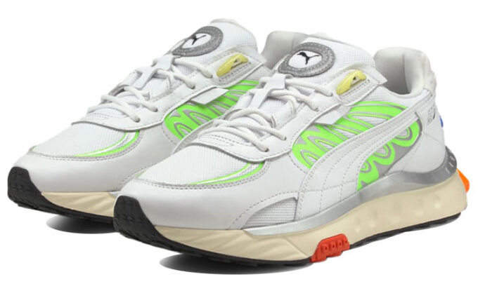 Wild Rider Techno «Blanco y verde resplandor»