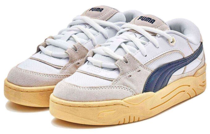 (WMNS) 180 Vintage «Blanco Azul Marino Blanco Cálido»