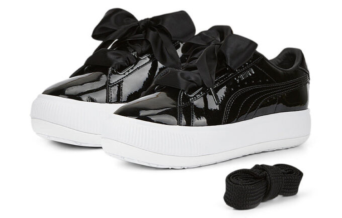 (WMNS) Ante Mayu Heart Patent «Negro Blanco»