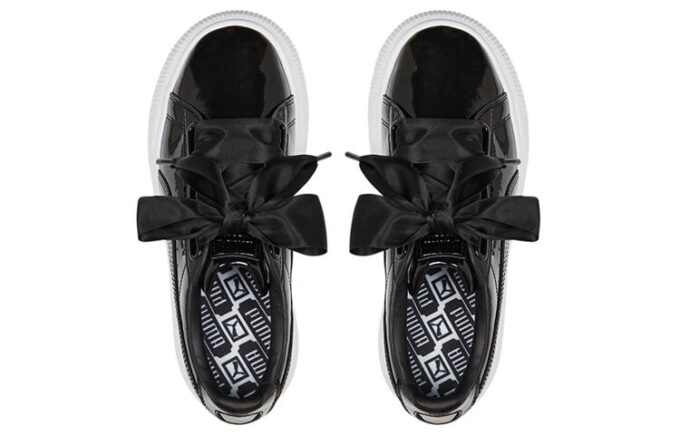 (WMNS) Ante Mayu Heart Patent «Negro Blanco»