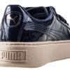 (WMNS) Basket Platform Patent Marshmallow «Negro»