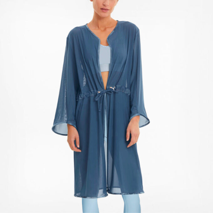 (WMNS) Bata de malla Exhale Power «Azul Insignia»