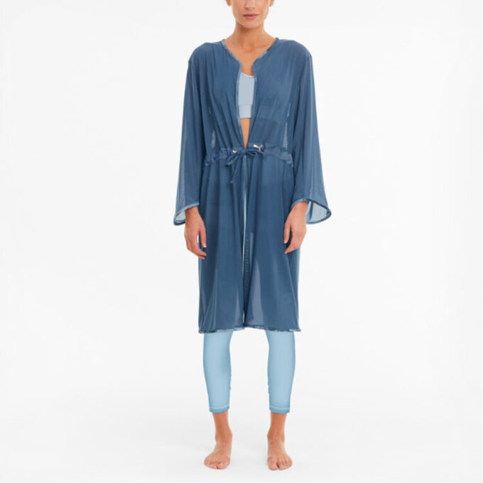 (WMNS) Bata de malla Exhale Power «Azul Insignia»